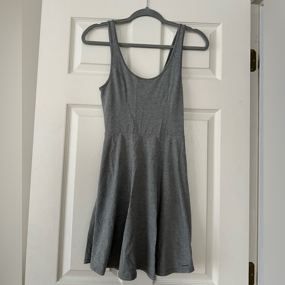 Hollister Grey Tank Top Dress